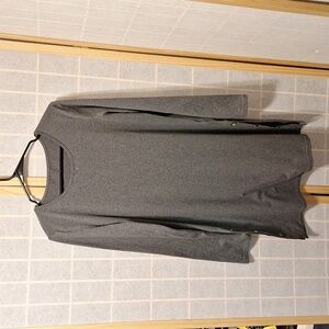 Gray long sleeve  tunic